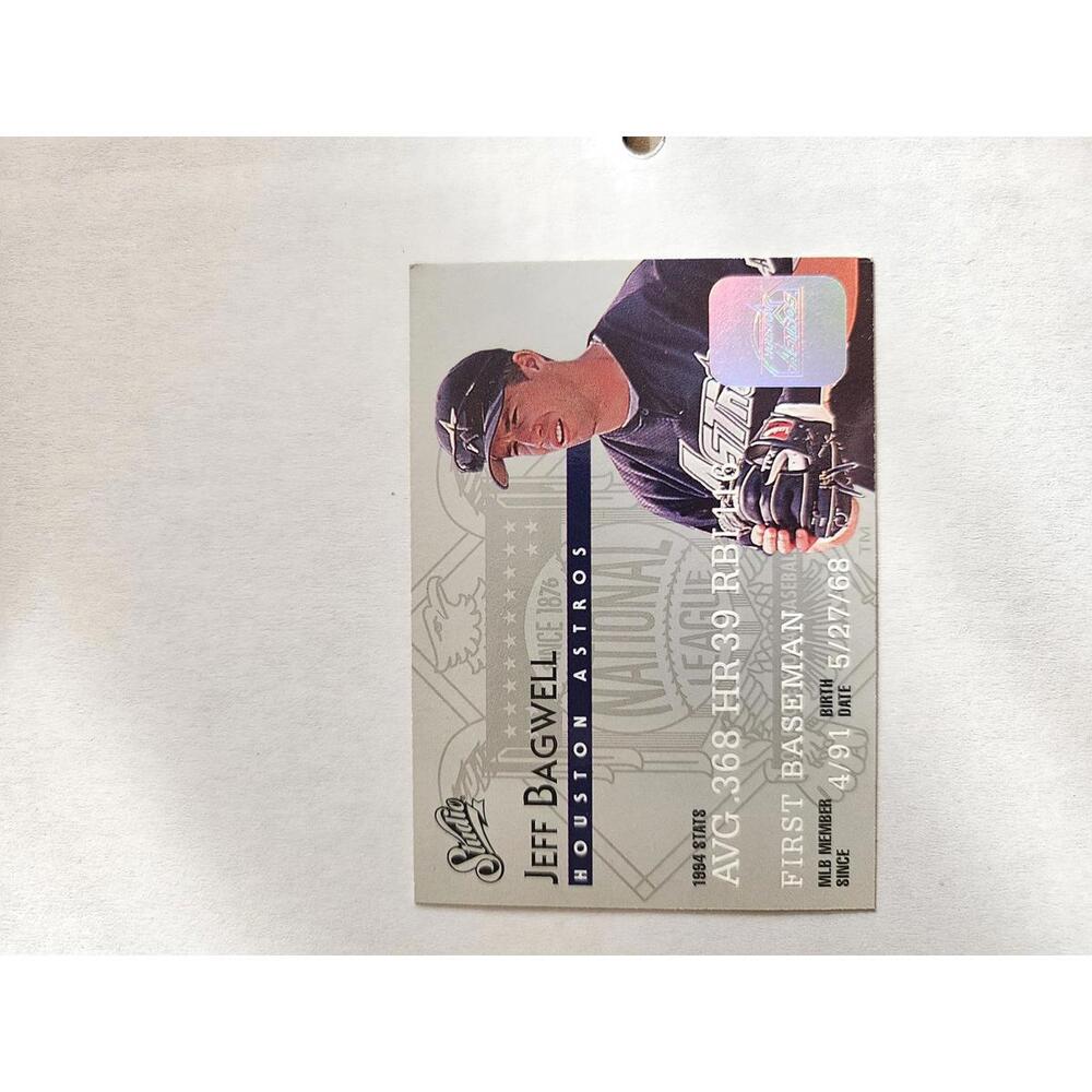 Jeff Bagwell - HOF - 1995 STUDIO  #2 - RAW Mint - Houston Astros